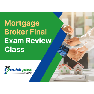 Mortgage Broker Final Exam Review Class
