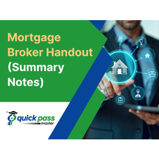 Mortgage Broker Handout (Summary Notes) for Standalone