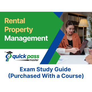 Rental Property Management Exam Insider Guide (Purchased With a Course)