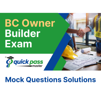 BC Owner Builder Exam: Mock Question Solutions