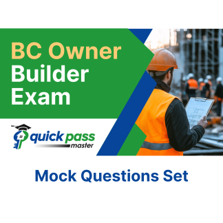 BC Owner Builder Exam: Mock Questions Set